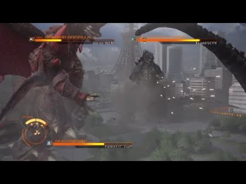 GODZILLA PS4: Online Battles | Destroyah Vs Godzilla (2014) Vs Burning Godzilla | CarlosTnT_OwO