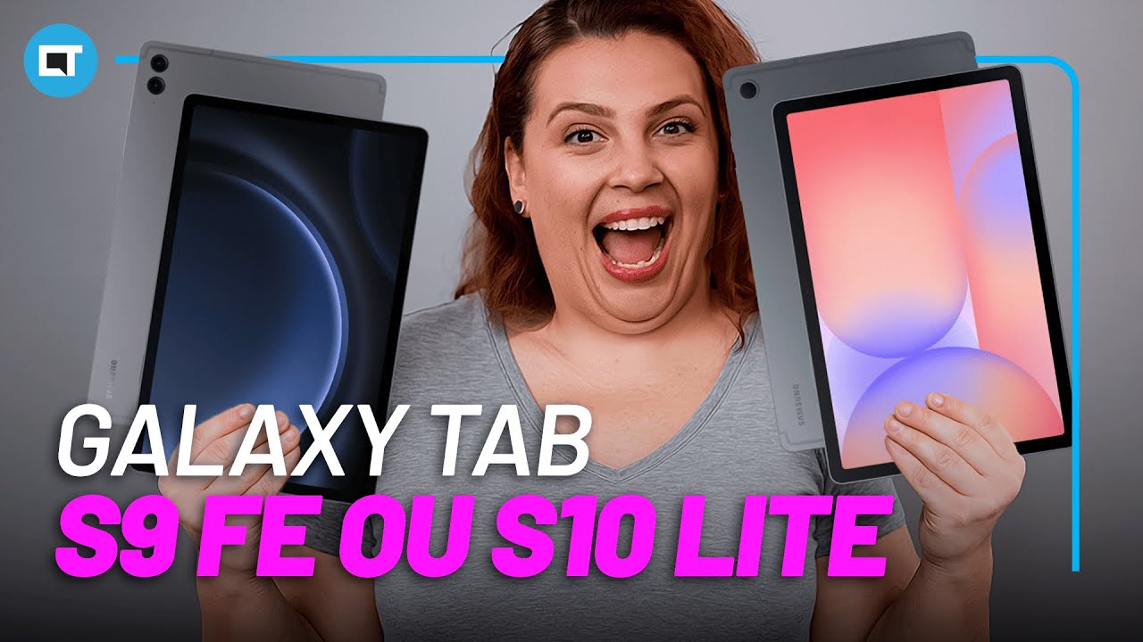 Samsung Galaxy Tab S9 FE vs S10 Lite: QUAL é a melhor ESCOLHA? [COMPARATIVO]