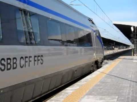 Eurocity 158 Venezia - Basel operated by SBB/CFF/FFS ETR610 at Venezia Mestre