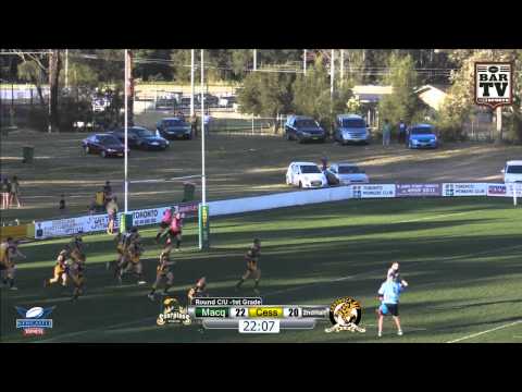 2014 Real NRL Catch Up Round 1st Grade Highlights - Macquarie v Cessnock