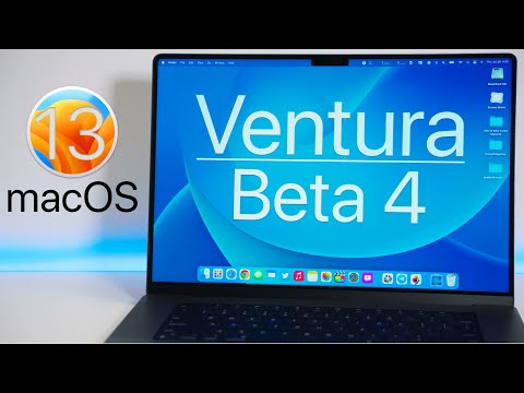 macOS 13 Ventura Beta 4 is Out! - What's New?