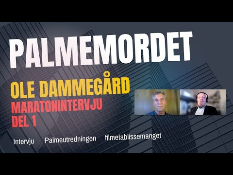 101 Palmemordet. Ole Dammegård. Maratonintervju. Del 1.