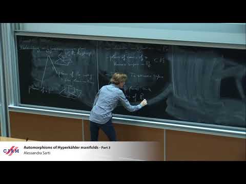 Alessandra Sarti: Automorphisms of Hyperkähler manifolds​ - Part 3