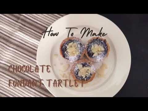 How To Make Chocolate Fondant Tartlet