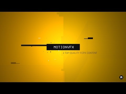 Glitch Action Template for Apple Motion and FCPX - MotionVFX