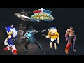 Mario Sonic At The Winter Olympic Games Balloon Attack Ep 62