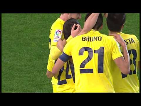 Gol de Jonathan Pereira 0 2 en el Córdoba CF   Villarreal CF   HD HD