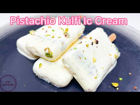 How to Make Pistachio Kulfi Ice Cream *ONLY 4 INGREDIENTS*