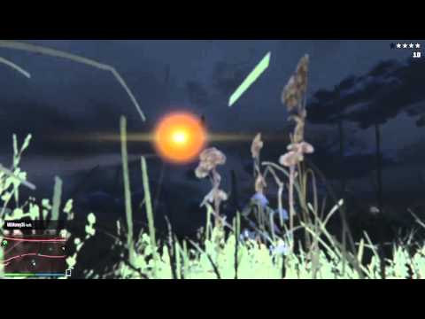 Grand Theft Auto V face full of boom