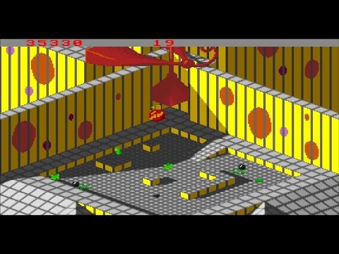 Lukozer Retro Game Review 124 - Marble Madness - Commodore Amiga