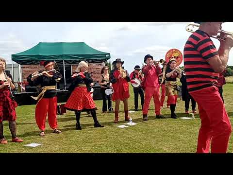 Meze Mundo play Kushimoto Bushi at Easington Miners Picnic
