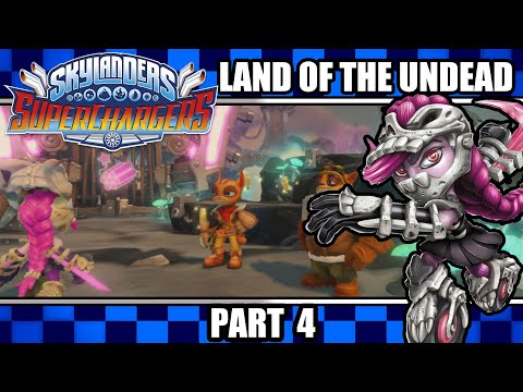 Skylanders SuperChargers [Expert Difficulty] Walkthrough Part 4 (Wii U) - Land of The Undead
