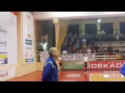 Kibice Stali na meczu Stal Nysa - Espadon Szczecin