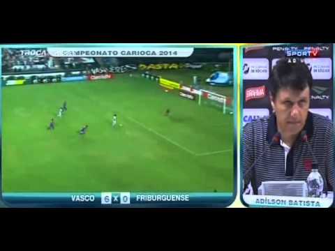 Vasco Goleada Incrivel Vasco 6 x 0 Friburguense Carioca 26 01 2014