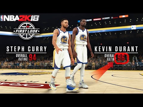 NBA 2k18 HIGHEST RATED PLAYERS IN THE GAME! KEVIN DURANT & STEPH CURRY!!