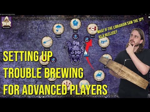 Setting up advanced games of Trouble Brewing [Blood on the Clocktower]