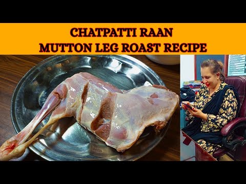 🔥 Chatkhara Mutton Leg Roast (No Oven) | Eid Special Recipe By MAAF COOKS