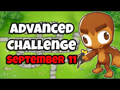 BTD6 Advanced Challenge | Beat the infinite regrow bloons | 11.09.2023
