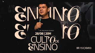 Culto de Ensino Aula 1 - Pr. Matheus Soares - Cabana Church