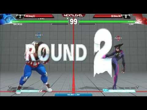 SFV: Next Level Battle Circuit V.32 Grand Final - PIE Smug (Balrog) v OG Shine (Juri; Karin)