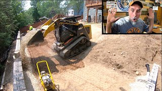 Turning a STEEP Hill into a Flat yard #1