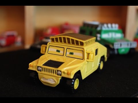 Mattel Disney Cars Hummer Sven Die-cast Video