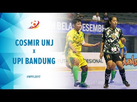 Cosmir UNJ (1) vs (3) UPI Bandung - Highlight Woman Pro Futsal League 2017