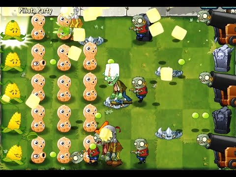 PLANTS VS ZOMBIES 2 PINATA PARTY KERNEL-PULT SPIKEROCK PEA-NUT