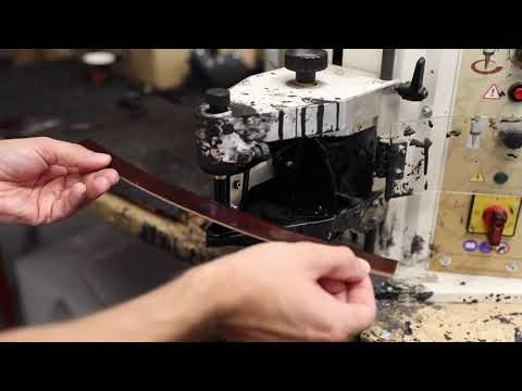 Making a top handle for a briefcase - Time Resistance official video