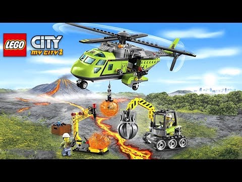 LEGO City My City 2 Mini Game Volcano Explorers Full Gameplay Walkthough