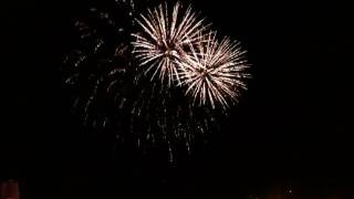 preview picture of video 'Fireworks over Atlantic Highlands, July 2nd 2009'
