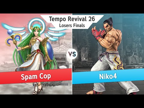 Tempo Revival 26 - Spam Cop (Palutena) Vs. Niko4 (Kazuya) - Losers Finals - Smash Ultimate