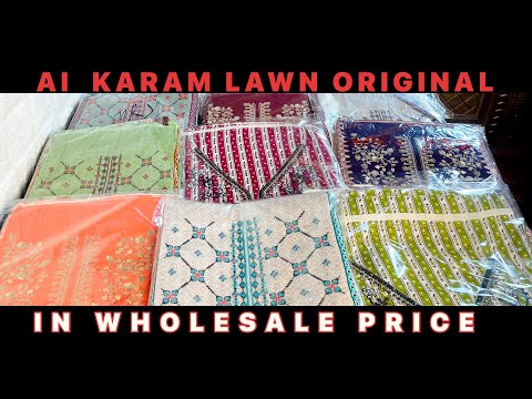 Alkaram lawn embroidery suits