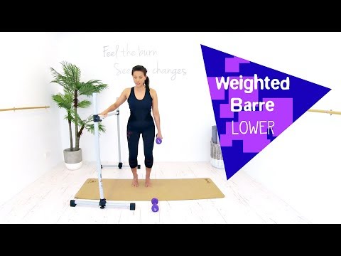 Ballet Barre Thighs Workout Dvd Barlates Body Blitz Weighted