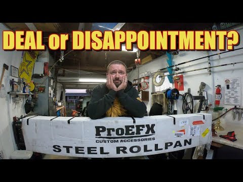 We ordered a $100 roll pan for the Big Block Lightning