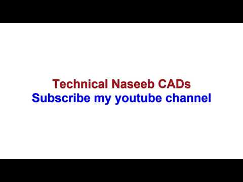 AutoCAD 3D Spiral Stairs