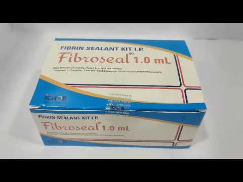 Fibroseal fibrin sealant bulk supply export