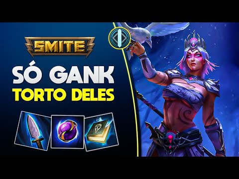 Só tem gank TORTO nessa partida! MORRIGAN MID - ⚡ Smite BR Conquista