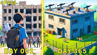 In the Zombie Apocalypse, He Built the Most Heavily Fortified Shelter! | Manhwa Recap