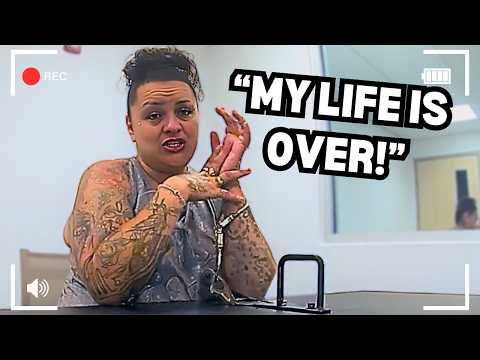 Killer Wife Flirts With Investigators - Until Reality Hits - Full Police Interrogation