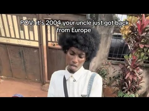It’s 2004! Your Uncle Just Got Back from Europe 😂 | Relatable Skit