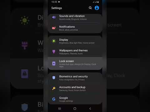 How to remove your lock screen camera shortcut #shorts