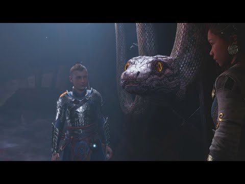 Atreus & Angrboda Put A Giant's Soul Into The Serpent Jörmungandr | Jörmungandr's Birth Scene