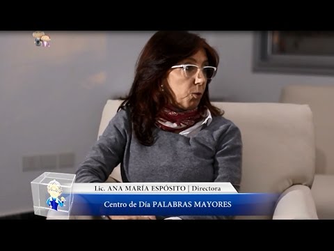 La Lic. Ana Espósito en el programa de TV