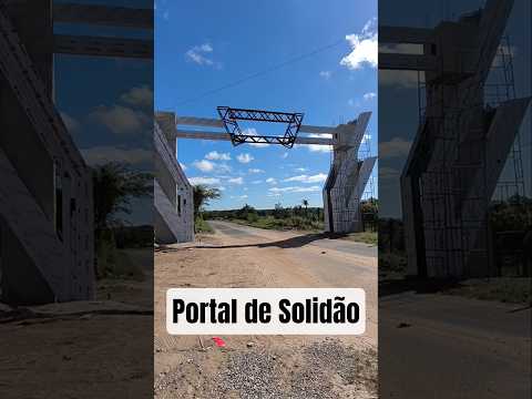 Portal da cidade de Solidão-PE