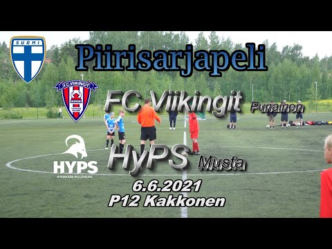 Piirisarja P12 FC Viikingit Punainen - HyPS Musta 3-5 (2-3)
