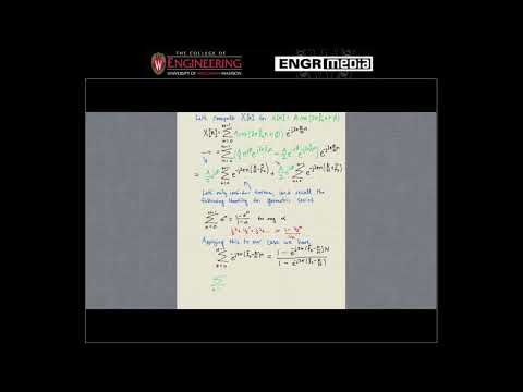 ECE 203, Lecture 13. The DFT of sampled signals.