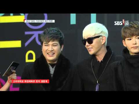 121229 SBS Gayo Daejun red carpet - Super junior