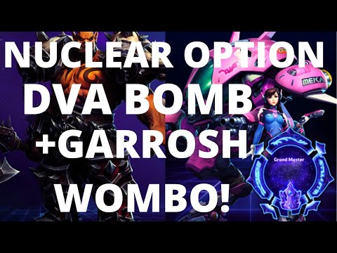 DVA BIG SHOT - GARROSH DVA NUCLEAR OPTION WOMBO!? - Grandmaster Storm League
