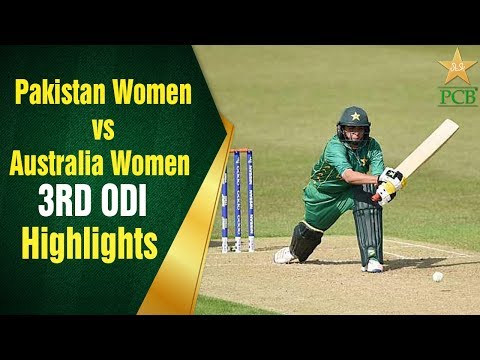 Pakistan Women vs Australia Women | 3RD ODI | Pakistan Women Batting Highlights | PCB